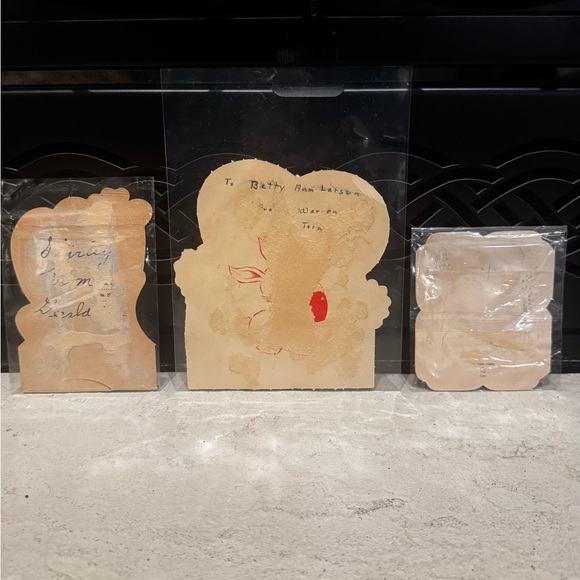 Vintage 1940’s-1960’s Set of 6 Valentine's Day Card - Picture 3 of 11